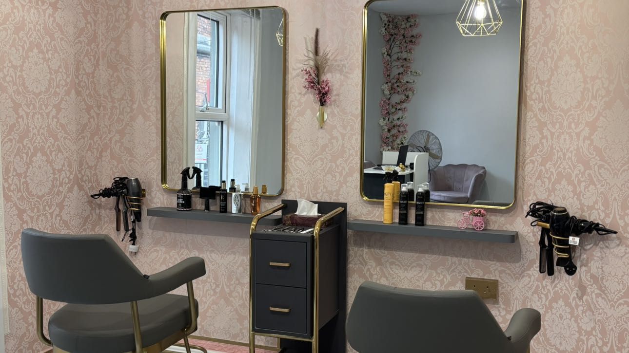Ane Hair salon interior on Paul Street in Cork